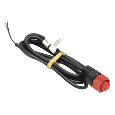 Cable de Alimentación para Pantallas de Navegación / 2 m (6.6 ft) / Aislamiento Reforzado / Uso en Exteriores / Compatible Elite Ti, Hook, Elite, HDS
