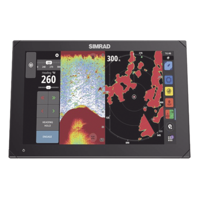 Pantalla de Navegación / 12 pulgadas / SolarMAX IPS HD / Integración Mercury SmartCraft / Compatibilidad Radar HALO / Red NMEA 2000 / Ethernet y USB