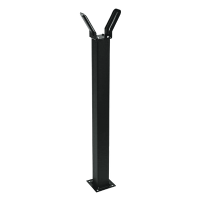 Descansa brazo para plumas de barrera vehicular / Acero galvanizado / IP54 / 194-247 mm / Compatible GARD8