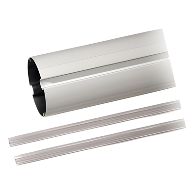 Mástil Tubular / 6 m (19.7 ft) / Aluminio / Barrera Vehicular