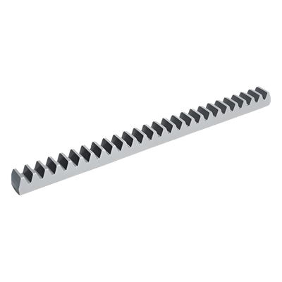 Cremallera Módulo 4 / Acero Galvanizado 22×22 mm / Hasta 1800 kg / 3.28 ft