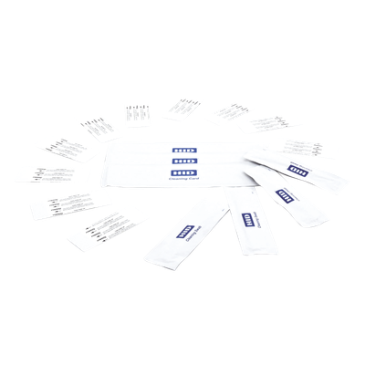 Kit de limpieza para impresoras de tarjetas / 10 servicios / 10 tarjetas rodillos / 3 lengüetas alcohol / 4 isotopos cabezal