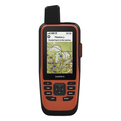 GPS Portátil / Pantalla Transflectiva 3″ / 240 x 400 píxeles / Autonomía 35 Horas / 16 GB / NMEA 0183 / Bluetooth y Wi-Fi
