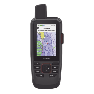GPS Portátil / Pantalla Transflectiva 3″ / Resolución 240×400 / Autonomía 35 Horas / Memoria 16 GB / Brújula de Tres Ejes / IPX7 / MIL-STD-810