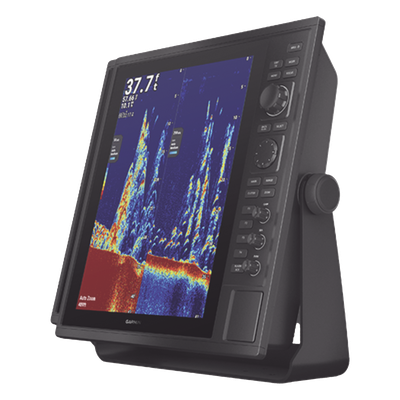 Pantalla Náutica GPS / 15 Pulgadas / Resolución XGA 1024×768 / Sonar CHIRP Dual-Frecuencia 50/200 kHz / ClearVü y SideVü / NMEA 2000 y 0183 / IP26/IP27