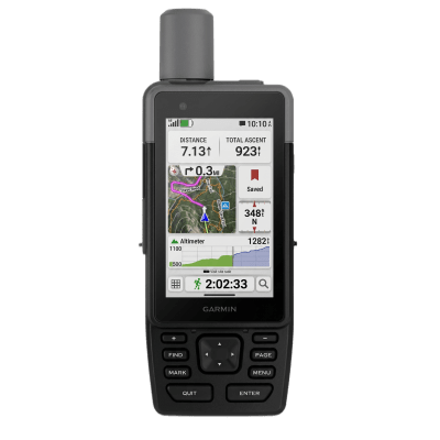 Navegador GPS Portátil / Pantalla Táctil 3.5″ / Multibanda GNSS / IP67 y MIL-STD-810 / Batería 840 h / Memoria 64 GB / Wi-Fi y Bluetooth