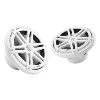 Bocina Náutica / 7.7 Pulgadas / Rejilla Deportiva Blanca / Marinizada UV / Uso Marino Extremo
