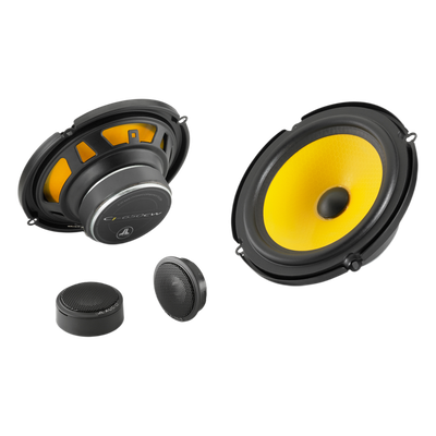Sistema de Componente Car Audio / 6.5 Pulgadas / 50 W RMS / 4 Ohm / 91 dB Sensibilidad / 48 Hz a 24 kHz