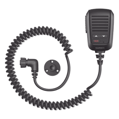 Micrófono de Mano VHF / Conector 12 Pines / Navegación de Canales / Acceso Emergencia 16/9 / Diseño Ergonómico