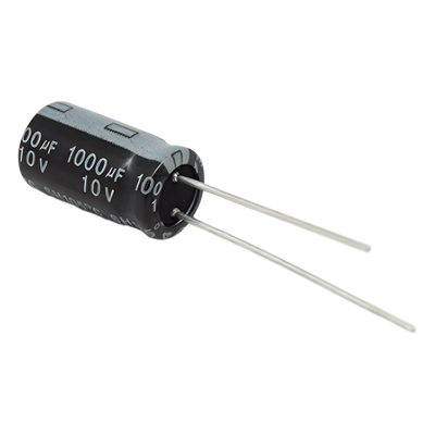 Capacitor Electrolítico Radial / 1000 µF / 10 V / Tolerancia ±20% / -40 °C a +85 °C