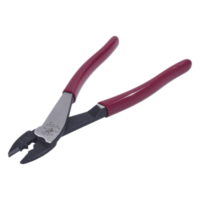 Pinza Ponchadora/Cortadora/Terminales 10-22 AWG/9.6» (24.4 cm)/Mangos Rojos