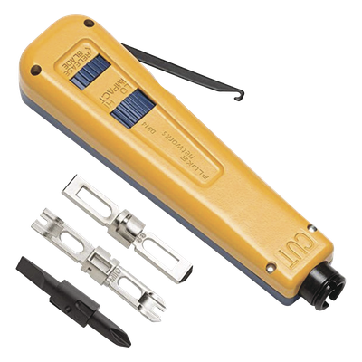 Herramienta de Impacto / Crimpadora D914 / Cuchilla Eversharp 110/66 / AWG 22-26 / Mango Ergonómico Antifatiga