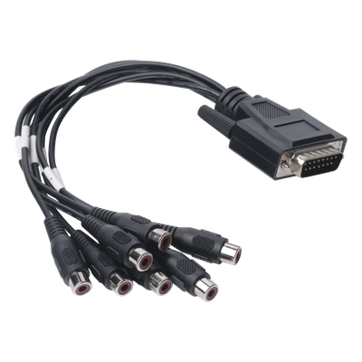 Adaptador de Audio / 7 Entradas / Compatibilidad 8 Canales / Diseño Compacto