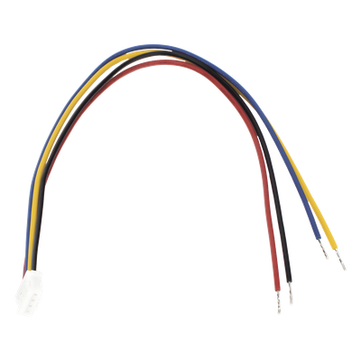 Cable de portero adicional / 20 cm (0.66 ft) / Conector 4 pines / Compatible con monitor DSKH2220 / Cable liso de alta durabilidad
