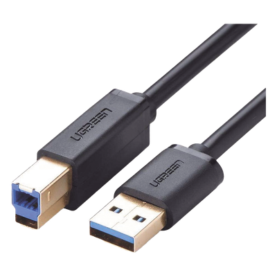 Cable USB-A 3.0 a USB-B / 5 Gbps / 2 A / 2 m (6.6 ft) / Blindaje Múltiple / Plug & Play