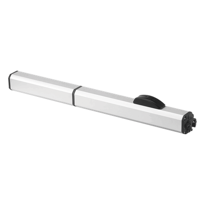 Operador Hidráulico para Puertas Abatibles / Uso Continuo / Hoja Máxima 4 m (13.1 ft) con Electrocerradura / Fuerza 4650 N / IP55 / 115 VAC / 220 W / Brazo Largo