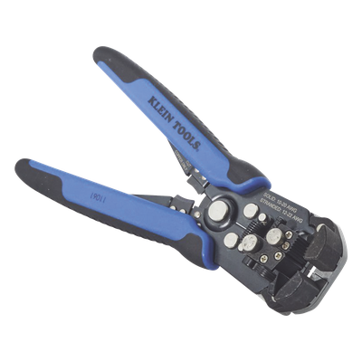 Pelacables Profesional / Ajuste Automático 10-20 AWG Sólido / 12-22 AWG Trenzado / Cable Romex 12/2 y 14/2 / Cortacables Integrado / HVAC y Termostatos