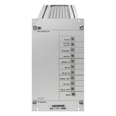 Interfaz IP de Audio / Gestión de Avisos Prioritarios / Streaming Hi-Fi / Ethernet 10/100 Mbps / Memoria 8 GB / VoIP / Unicast / Multicast