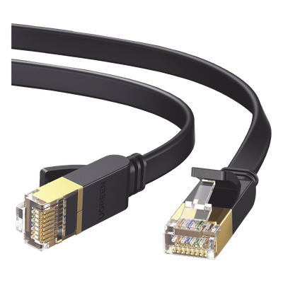 Cable Ethernet Plano Cat7 U/FTP / 10 Gigabit / 600 MHz / 1 Metro (3.28 Pies)