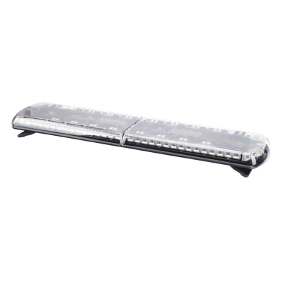 Barra de Luces LED / 130 LEDs / Dual Color Frontal Rojo/Azul/Blanco / Trasero Rojo/Azul/Ámbar / 48″ (121.9 cm) / 48 Patrones de Destello / -30 a 50 °C