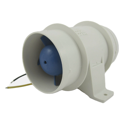 Soplador de aire / 3 pulgadas (76 mm) / 24 VCC / 135 CFM / 1.7 A / Motor sellado / USCG 183.410