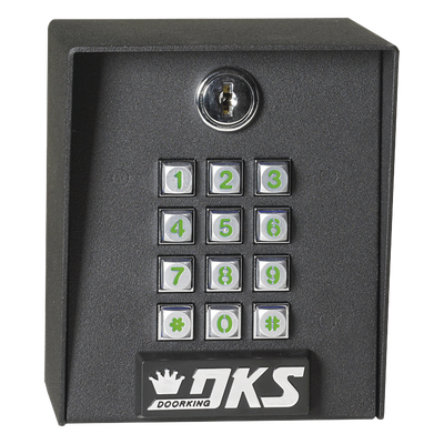 Teclado de Acceso Exterior / 400 Usuarios / Programación NFC / Doble Factor / 12-24 VAC/VDC / -23°C a 60°C