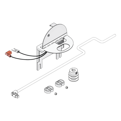 Kit de Operación Manual para Barrera / Compatibilidad Modelo 1601 / Instalación Sin Herramientas / Operación de Emergencia / Diseño Ergonómico
