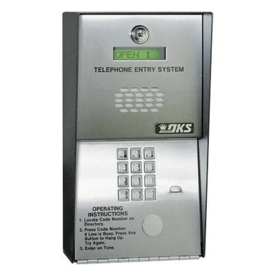 Audioportero Telefónico / 600 Números / 2 Puertas / 16 Dígitos / Línea Análoga o Digital / Montaje Sobreponer