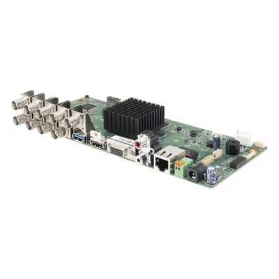 Tarjeta Madre de Reemplazo / 8 Canales BNC / HDMI + VGA / 8 Entradas y 4 Salidas de Alarma / RS485
