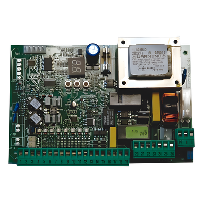 Tablilla para Barreras / 3 Niveles de Programación / Detector de Masas Metálicas / 230V~ o 115V~ / Protección Sobretensiones / Selector DS1