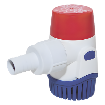 Bomba sumergible de achique / 800 GPH / 24 VCD / Acero inoxidable / Grado marino