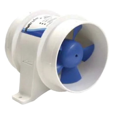 Soplador de Aire / 4 Pulgadas (102 mm) / 24 VCC / 235 CFM / 2.4 A / Ignición Protegida USCG 183.410