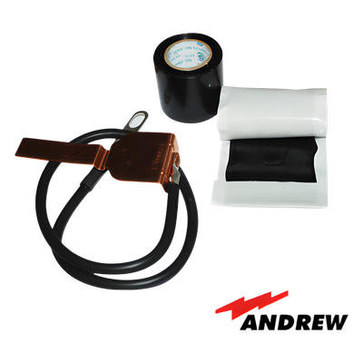 Kit de Aterrizaje Estándar / Cable 5/8″ y 7/8″ / Conductor 609.6 mm (24″) / 6 AWG / Resistencia DC 0.001 Ω / 100 kA Pico