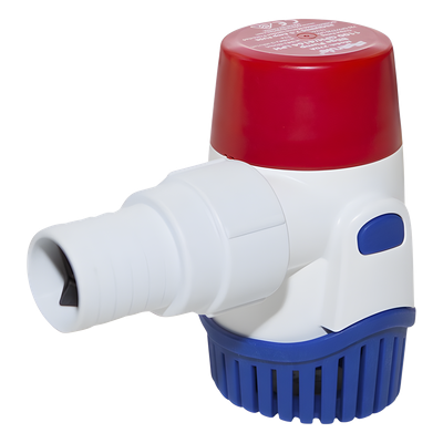 Bomba sumergible de achique / 500 GPH (1893 L/h) / 24 VCD / Operación en seco / Acero inoxidable / 1.64 pies (0.5 m)