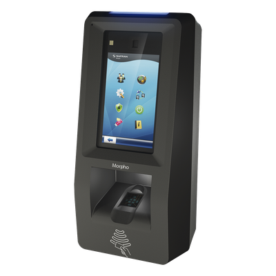 Lector de Huellas Dactilares / PoE / IP65 / IK09 / FBI / Mifare / -20°C a 60°C / 5,000 a 100,000 Usuarios