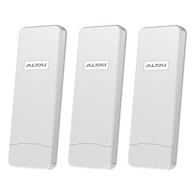 Kit WiFi Hotspot Comunitario / Cobertura 800 m (2,625 ft) / 128 Usuarios por AP / 300 Mbps / MIMO 2×2 / 29 dBm