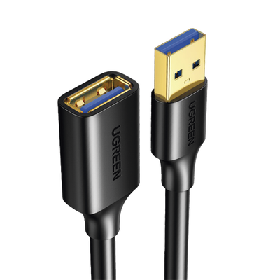Cable Extensor USB 3.0 / 5 Gbps / 3 m (9.8 ft) / Macho a Hembra / Blindaje Múltiple / Conectores Dorados