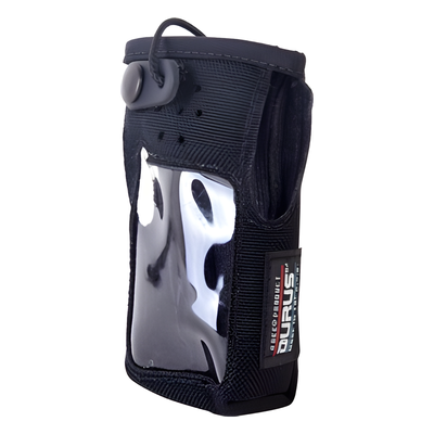 Funda Protectora para Radio / Nylon Reforzado / Clip Metálico para Cinto / Visor Frontal Transparente / Compatible Icom IC-F1000T/IC-F2000T