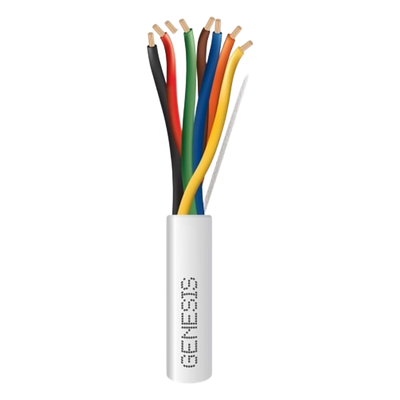 Cable Multiconductor / 8 Conductores / 18 AWG / Cobre Sólido / Plenum / 305 m (1000 ft) / -20°C a 75°C / NFPA 262 / CL3P CMP