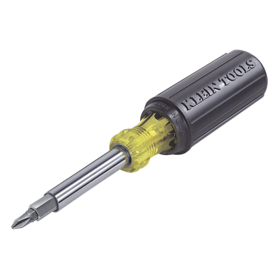 Desarmador Multipunta / 11 en 1 / 8 Puntas Intercambiables / Mango 184 mm / 7.2 pulgadas