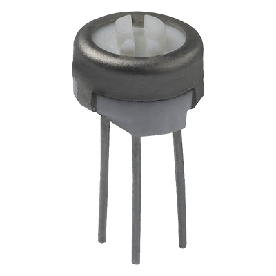 Potenciómetro Cermet Trimer / 200 kΩ / 1 Vuelta / 0.5 W / 0.250″ Diámetro / Terminales PCB / -55°C a +150°C