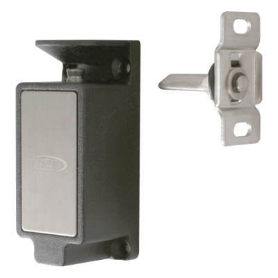 Cerradura Electromecánica para Gabinetes / Fuerza de Retención 320 lbs (145 kg) / Selección de Falla Local / 500,000 Ciclos / 12V CC / 24V CC