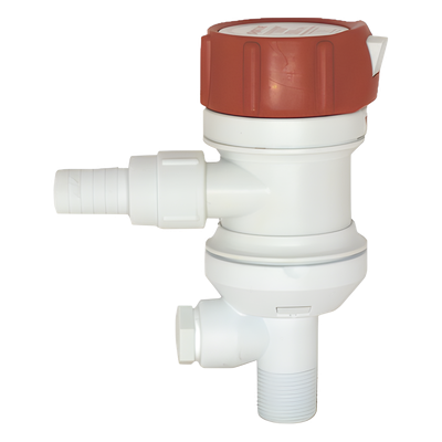 Bomba sumergible para carnada / 500 GPH (1893 LPH) / 12 VDC / Descarga 3/4″ (19 mm) / 2.1 A