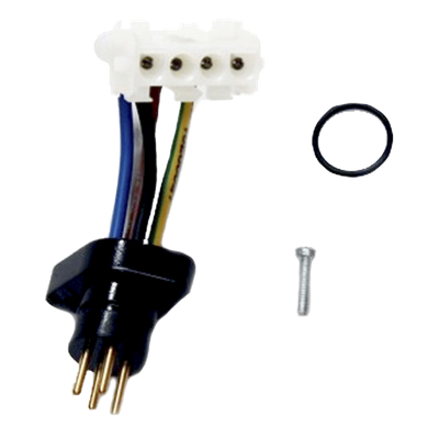 Conector eléctrico macho / Para operadores FAAC 400/422 / Diseño robusto / Instalación sencilla