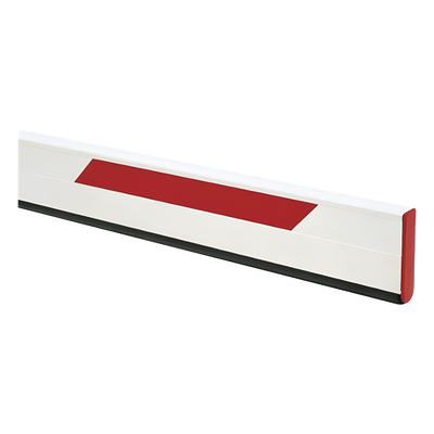 Brazo Rectangular / Aluminio Extruido / 3.8 m (12.5 ft) / Cintas Reflectantes / Antiviento / 2,000,000 Ciclos