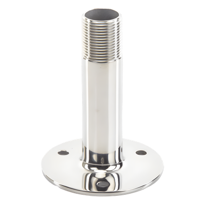 Montaje Recto / Acero Inoxidable / 4 in Alto / 3 in Base / Rosca 1-1/4 in / 0.26 kg