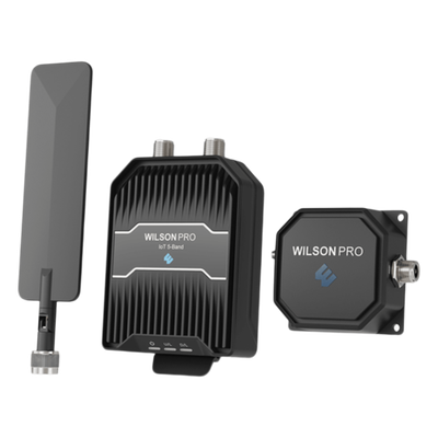 Amplificador de Señal Celular IoT / Ganancia 15 dB / Potencia 24 dBm / Bandas 12/13/5/4/25/2 / 700-2100 MHz / Bypass RF Pasivo