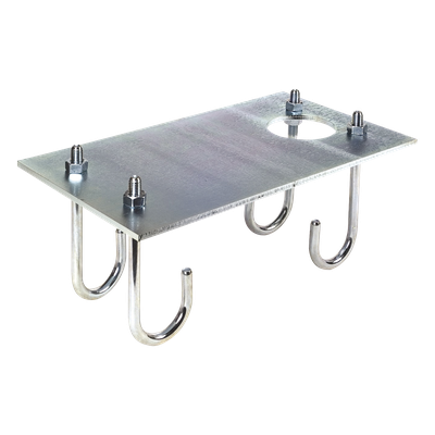 Base de anclaje / Acero de alta resistencia / Barreras FAAC 620 / Compatible con 6 modelos