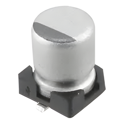 Capacitor Electrolítico SMD / 1 µF / 50 VCC / 20% Tolerancia / 4 x 5.4 mm / -40°C a +105°C