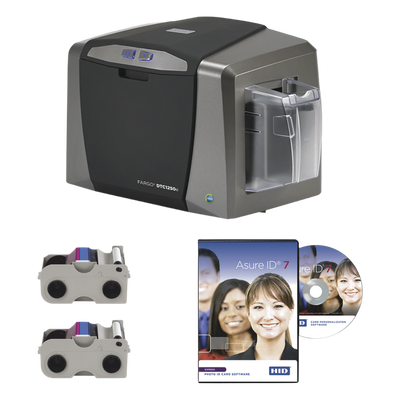 Impresora de Tarjetas PVC / Sublimación y Resina Térmica / 300 dpi / Una Cara / USB / Bandeja 100/30 Tarjetas